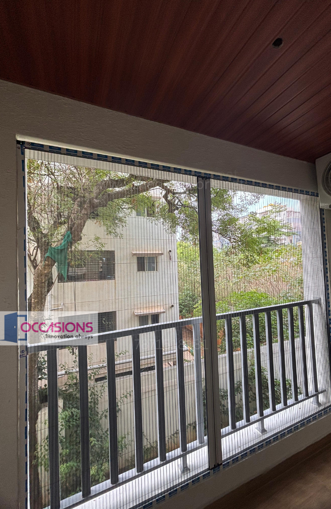 PLEATED SLIDING SYSTEM FOR BALCONY (TYPE - 1)